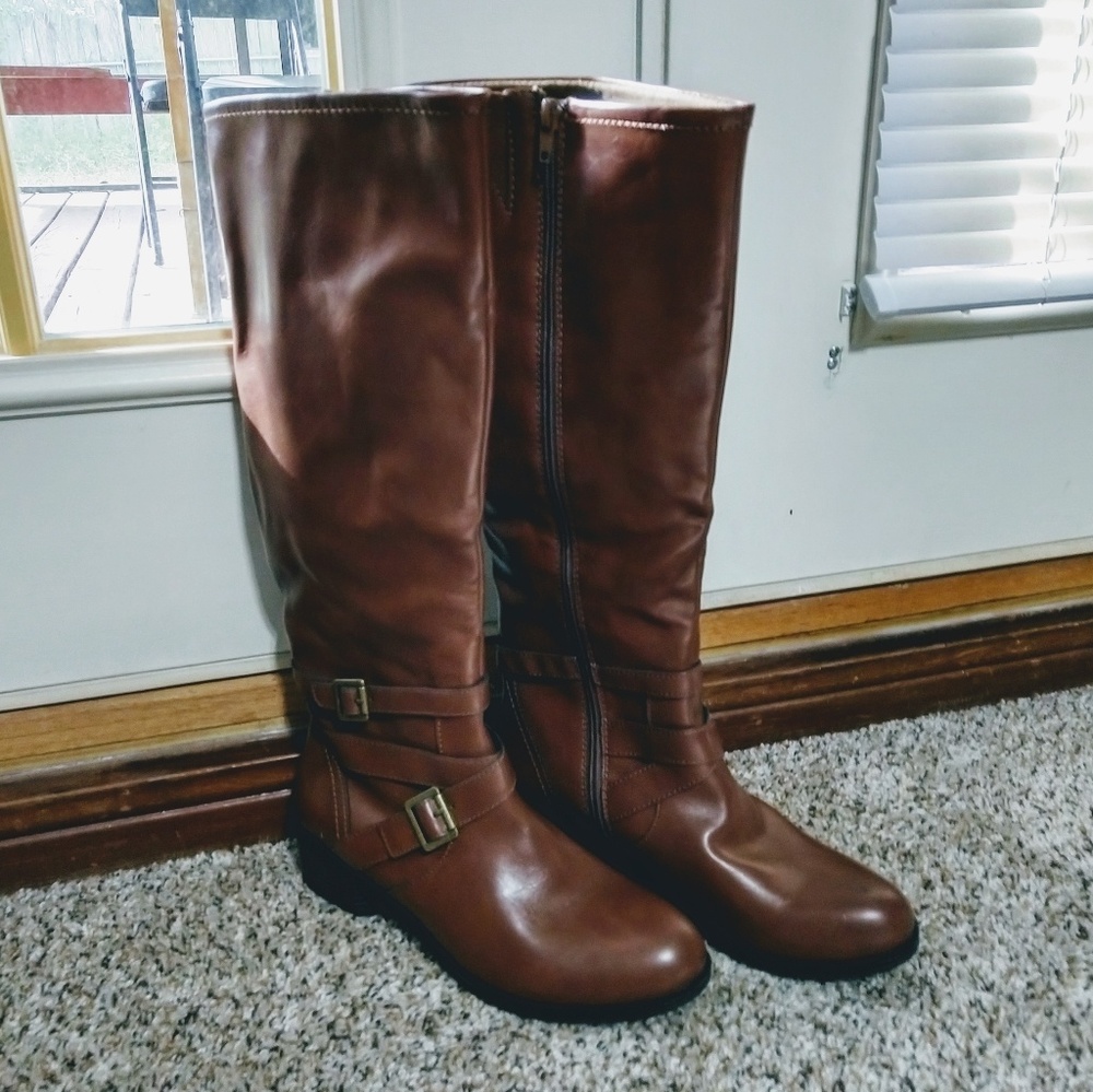 Knee High Brown Boots